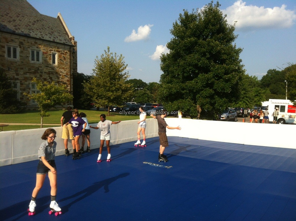 portable roller skating rink 